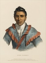 Oche-Finceco (1843), Indians, Historical Indian tribes from North America, Charles Bird King (1785,