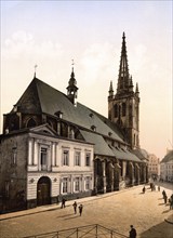 Sint Geertrui, St Gertrude or St Gertrudis, Gothic church and former abbey in Louvain, Leuven in