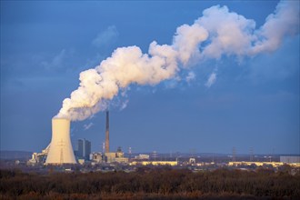 The STEAG coal-fired power plant Duisburg-Walsum, on the site of the former Walsum colliery, on the