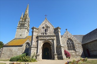 Church de la Clarte near Beuzec Cpa Sizun, Finistere, Brittany, France, Europe