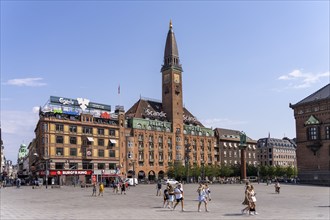 Scandic Palace Hotel on Rådhuspladsen square in the Danish capital Copenhagen, Denmark, Europe