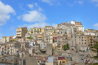 View of Enna historic district, Enna, Siclly, Italy, Europe