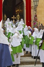 Good Friday procession, Enna, Siclly, Italy, Europe