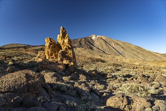 Spain's highest mountain Teide in Teide National Park, Tenerife, Canary Islands, Spain, Europe