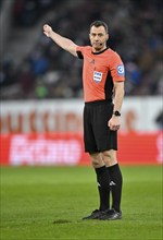 Referee Referee Sven Jablonski Gesture Gesture WWK Arena, Augsburg, Bavaria, Germany, Europe