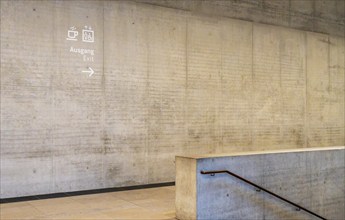 Interior view, James Simon Gallery with access to the Neues Museum, Berlin, Germany, Europe