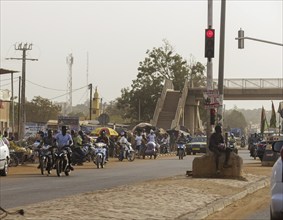 City view of Ouagadougou, 04.03.2024.photographed on behalf of the Federal Ministry for Economic