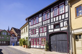 Historic Old Town, Bad Langensalza, Thuringia, Germany, Europe