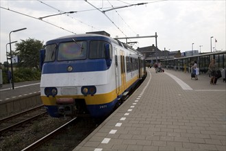 Train at Hook of Holland station, Holland