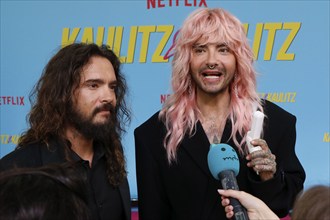 Bill Kaulitz and Tom Kaulitz at the premiere of the Kaulitz & Kaulitz (Netflix) reality series at