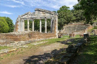 Monument of Agonothetes or Bouleuterion, Roman 2nd century AD, Apollonia Archaeological Park,