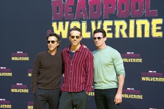 Shawn Levy (director), the actors Ryan Reynolds, Hugh Jackman, DEADPOOL & WOLVERINE (cinema