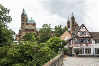 Imperial Cathedral, Cathedral of St Mary and St Stephen, UNESCO World Heritage Site, Speyer,