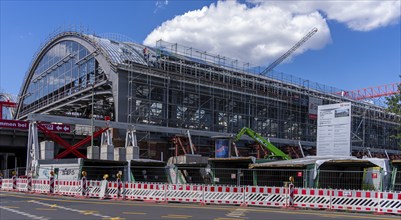 S-Bahn, Construction work at Berlin Ostbahnhof, Friedrichshain, Berlin, Germany, Europe