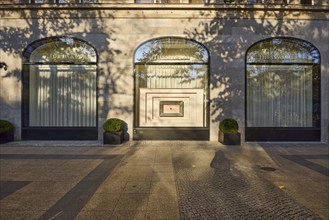 Shop window of Tiffany and Co. at KaDeWe, Kaufhaus des Westens on Ansbacher Straße in Berlin,