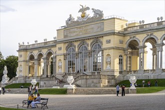 Gloriette, Schönbrunn Palace, UNESCO World Heritage Site in Vienna, Austria, Europe