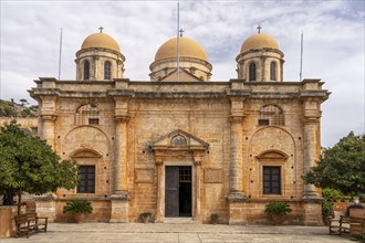 The Agia Triada Monastery on the Akrotiri Peninsula, Chania, Crete, Greece, Europe