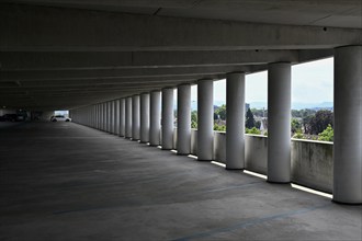 Car park free parking spaces