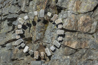 Stone artwork, abstract, esotericism, spirituality, energy, balance, symbol, sign, stone