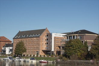 Hotel Hafenspeicher, Ledastraße, Leer, East Frisia, Germany, Europe