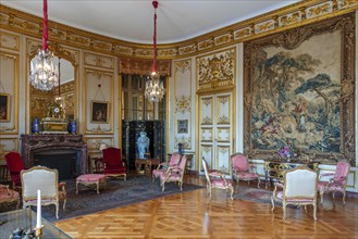 Marshalls' room at Château de Bel?il, Baroque castle in Beloeil and residence of the princes of