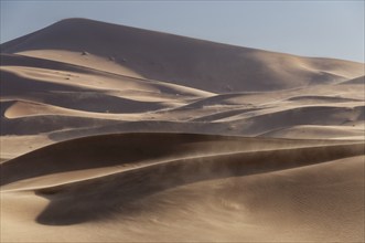 Sand dunes, Erg Chebbi, Sahara, Southern Morocco, Morocco, Africa