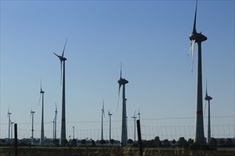 Wind turbines, September, Germany, Europe