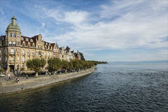 Prestigious residential building on Seestraße, Constance, Lake Constance, Baden-Württemberg,