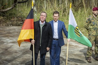 New Bundeswehr base Bernsdorf, Bernsdorf, Saxony, Germany, Europe