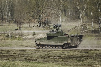 CV9030 of the Norwegian Telemark Battalion, photographed as part of a Bundeswehr exercise with