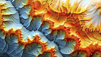 Abstract illustration of fractal patterns found in nature representing the application of