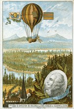 Guiton de Morveau (1737-1816), French chemist who made the first flight in a steerable balloon on