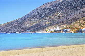 Kamares beach, Kamares, Sifnos Island, Cyclades Islands, Greece, Europe