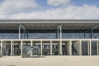 Main Building, Terminal 1, BER Airport, Berlin-Brandenburg, Germany, Europe