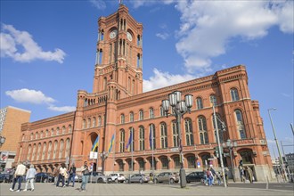 Rotes Rathaus, Rathausstraße, Mitte, Berlin, Germany, Europe