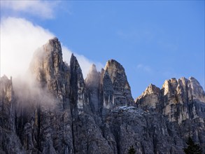 Latemar Towers, Latemar, Dolomites, South Tyrol, Italy, Europe