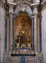 Interior view, chancel, parish church Igreja Paroquial de São Paulo, Lisbon, Portugal, Europe