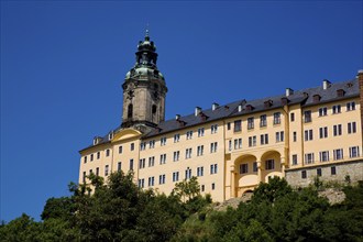 Heidecksburg Castle is the former residence of the Princes of Schwarzburg-Rudolstadt in Rudolstadt,