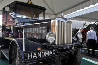 Vintage Hanomag SS tractor unit, lorry, truck, historic Wies'n, Oide Wiesn, Oktoberfest, Munich,