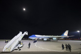 Air Force One at BER Airport, Berlin, 17 October 2024