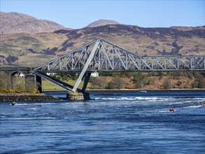 Connel bridge near Oban, Isle of Mull, Scotland, UK