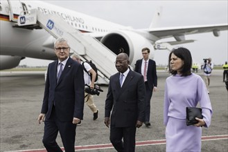 (from right to left) Annalena Bärbock (Alliance 90/The Greens), Federal Minister of Foreign