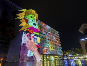 Vanessa Cardui Karl-Marx-Monument, Hands off!, The 2nd edition of Light our Vision under the motto