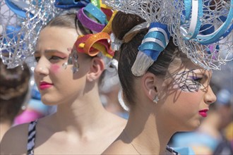 Carnival, Sciacca, Agrigento district, Sicily, Italy, Europe