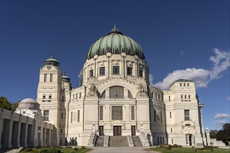 Karl Borromäus Church at the Vienna Central Cemetery, Vienna, Austria, Europe