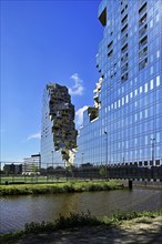 High-rise building The Valley, architects MVRDV, Zuidas financial district, Amsterdam, North