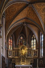 Chancel in the Minster of Our Lady, Villingen-Schwenningen, Baden-Württemberg, Germany, Europe