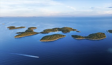 Pakleni or Paklinski Islands off the island of Hvar, Dalmatia, Croatia, Europe