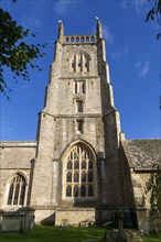 Village parish church of Saint Mary, Kempsford, Gloucestershire, England, UK