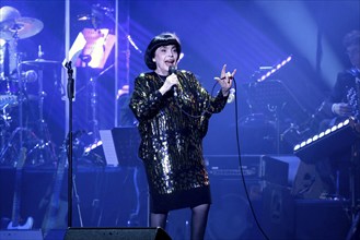 Mireille Mathieu at her Berlin concert as part of her farewell tour 2024 Goodbye my Love Goodbye,